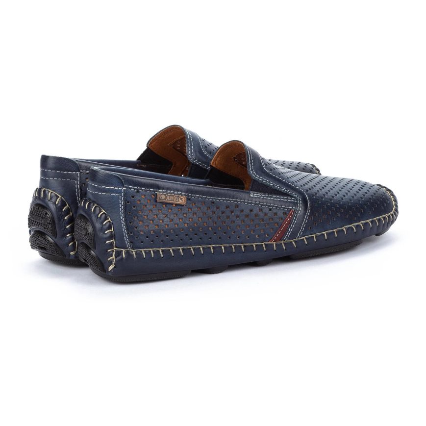 Men's Pikolinos JEREZ Moccasins Blue | NZ IQ83701